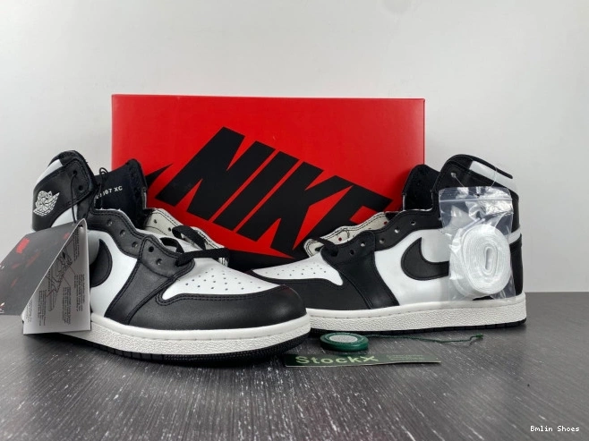 Bmlin Shoes Black BQ4422-001 Jordan 1 Retro 85 White High (2023) 0723